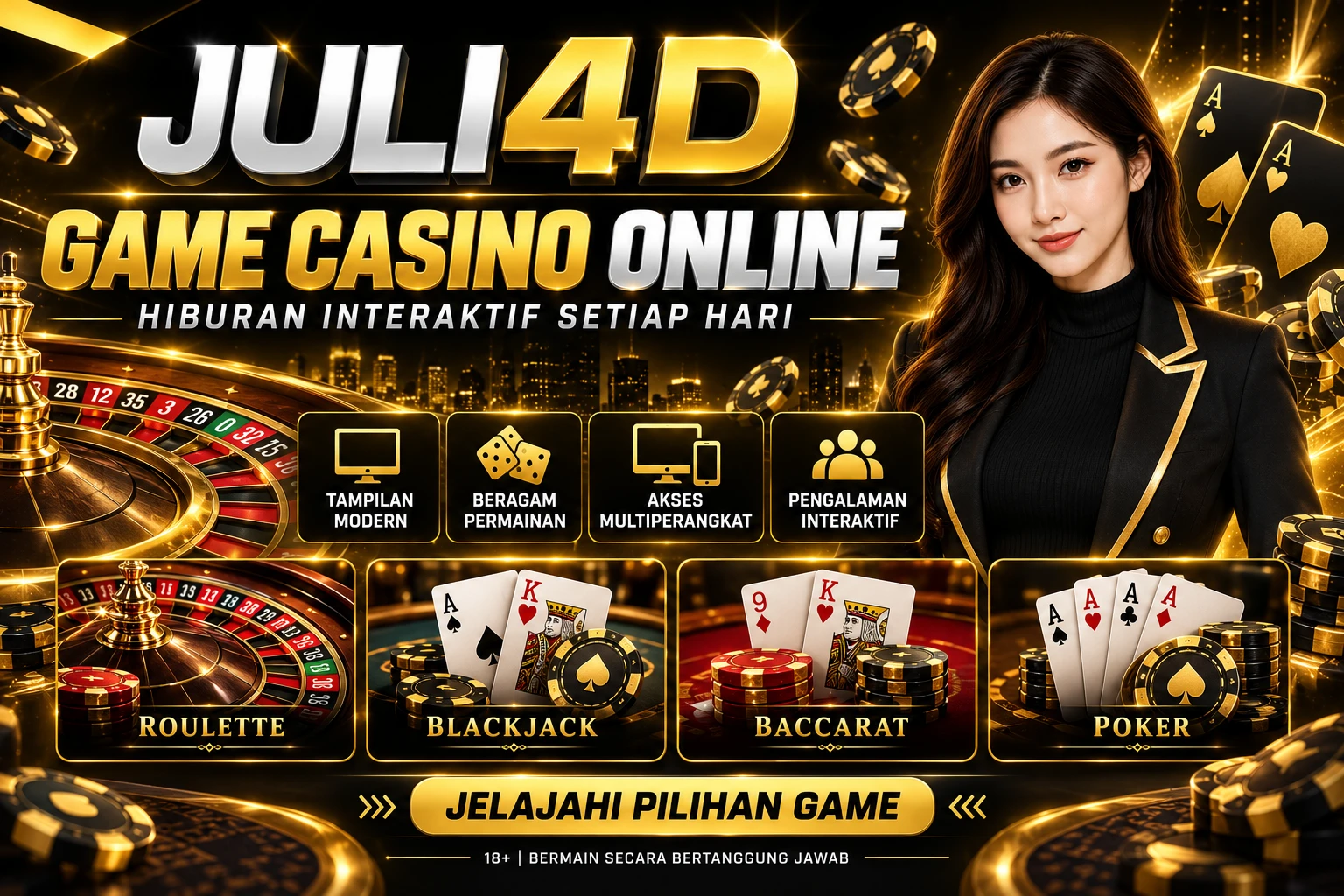 JULI4D | Game Casino Online Dengan Beragam Pilihan Permainan by Hey MAIL